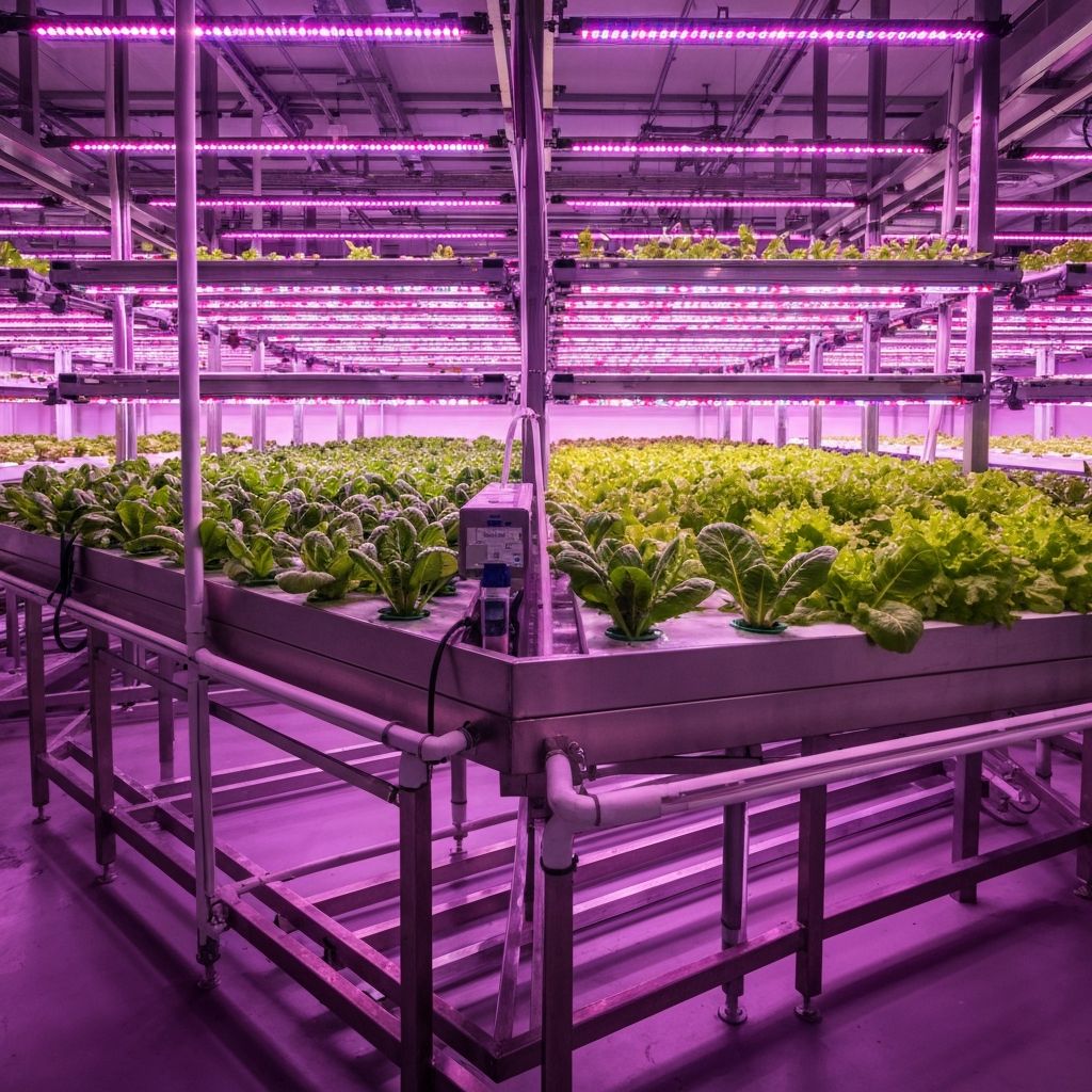 Smart Indoor Farming Intelligence