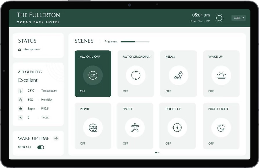 Smart Room Control Interface