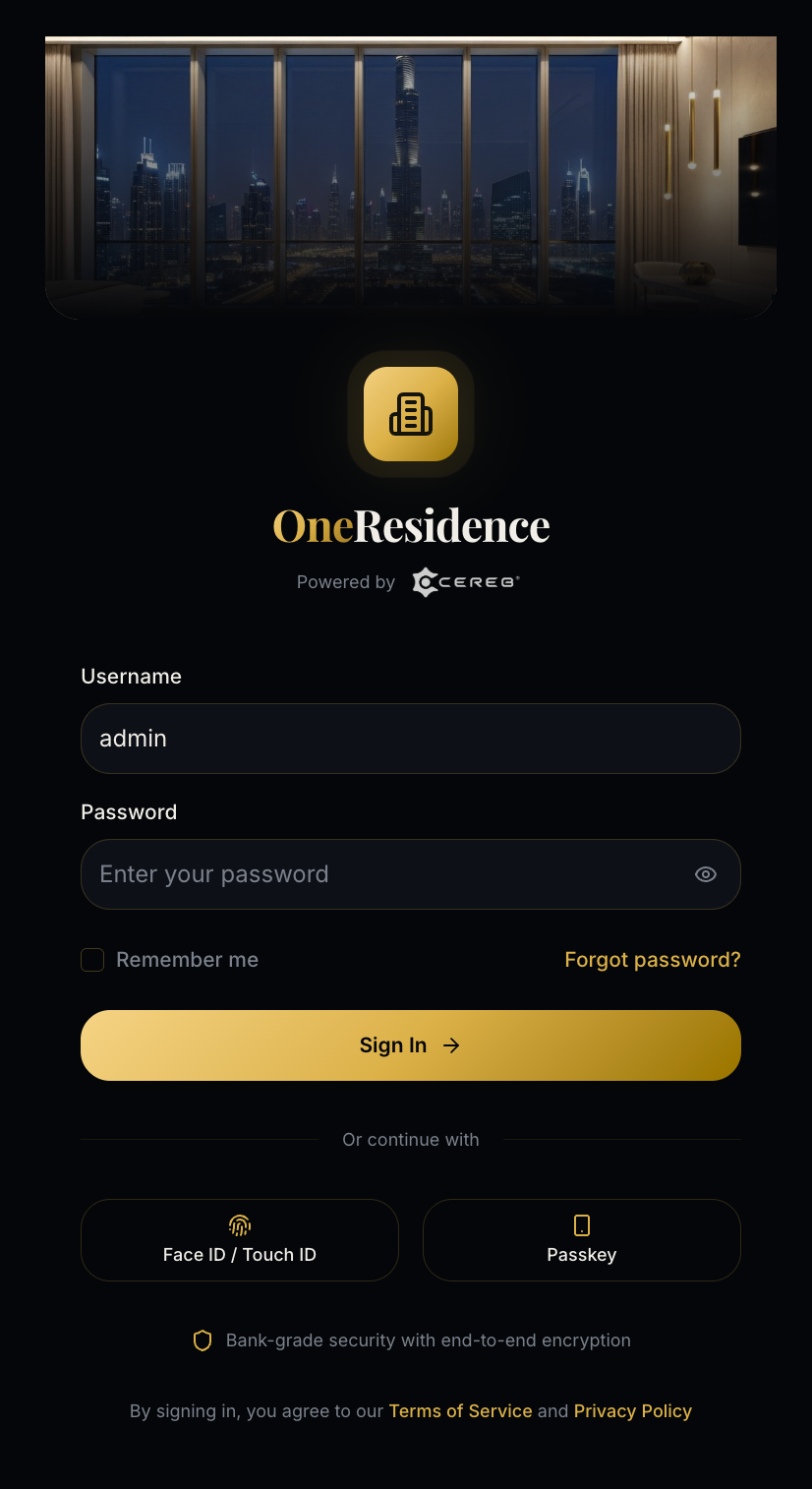 Secure Resident Access